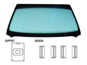 JUMASA R3304061 - PARABRISAS REFLECTANTE SERIGRAFIADO BASE ESPEJO SENSOR LLUVI