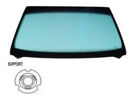 JUMASA V3030564 - PARABRISAS VERDE CONTROL SOLAR SERIGRAFIADO BASE ESPEJO VENT