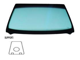  V3031234 - PARABRISAS VERDE CONTROL SOLAR SERIGRAFIADO BASE ESPEJO MOLD
