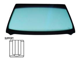 JUMASA V3032033 - PARABRISAS VERDE CONTROL SOLAR SERIGRAFIADO BASE ESPEJO ANTE