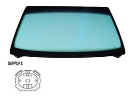 JUMASA V3034575 - PARABRISAS VERDE SERIGRAFIADO BASE ESPEJO MOLDURA SUPERIOR -