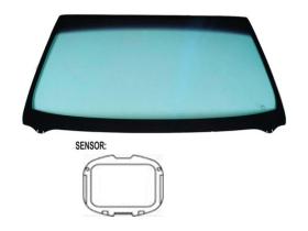 JUMASA V3135551 - PARABRISAS VERDE DIFUMINADO GRIS CONTROL SOLAR SERIGRAFIA MO