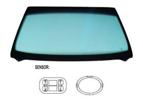 JUMASA V3302065 - PARABRISAS VERDE DIFUMINADO GRIS CONTROL SOLAR SERIGRAFIA MO
