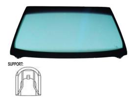 JUMASA V3302113 - PARABRISAS VERDE DIFUMINADO AZUL BASE ESPEJO MITSUBISHI MONT