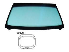 JUMASA V3305565 - PARABRISAS VERDE DIFUMINADO GRIS CONTROL SOLAR SERIGRAFIA MO