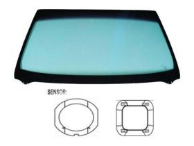 JUMASA V3335553 - PARABRISAS VERDE CONTROL SOLAR SERIGRAFIADO SENSOR LLUVIA/LU