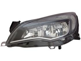 JUMASA 38373087 - FARO LUZ DE DIA IZQUIERDO ELECTRICO CON MOTOR/NEGRO H7+H7+W2