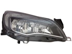 JUMASA 38383087 - FARO LUZ DE DIA DERECHO ELECTRICO CON MOTOR/NEGRO H7+H7+W21/
