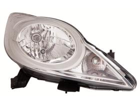JUMASA 38323566 - FARO DERECHO ELECTRICO H4+PY21W+W5W TIPO V PEUGEOT 107 (02/2