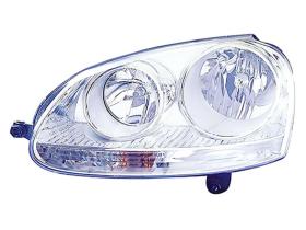 JUMASA 38315551 - FARO IZQUIERDO ELECTRICO CON MOTOR/BASE CROMADA H7+H7+PY21W+