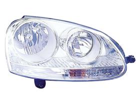 JUMASA 38325551 - FARO DERECHO ELECTRICO CON MOTOR/BASE CROMADA H7+H7+PY21W+W5