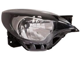 JUMASA 38124084 - FARO DERECHO ELECTRICO BASE NEGRA H4 2012-> RENAULT TWINGO I