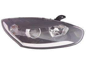 JUMASA 38524010 - FARO LUZ DE DIA DERECHO ELECTRICO CON MOTOR/NEGRO H7+H7+PY21