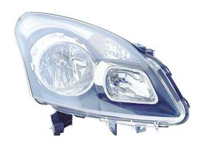 JUMASA 38324065 - FARO DERECHO ELECTRICO CON MOTOR/BASE NEGRA H7+H7+PY21W+W5W