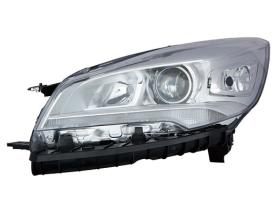 JUMASA 38311526 - FARO IZQUIERDO LED ELECTRICO CON MOTOR/BASE CROMADA H1+H7+D3