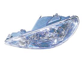 JUMASA 38313535 - FARO IZQUIERDO ELECTRICO H7+H7+PY21W+W5W PEUGEOT 206 (2A/C)