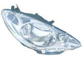 JUMASA 38323558 - FARO DERECHO ELECTRICO CON MOTOR/BASE CROMADA H4+PY21W+W5W P