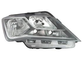JUMASA 38324589 - FARO LUZ DE DIA DERECHO ELECTRICO CON MOTOR/BASE NEGRA H7+H7