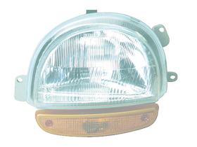 JUMASA 38314080 - FARO IZQUIERDO MANUAL AMBAR H4 RENAULT TWINGO I (C06) (05/19