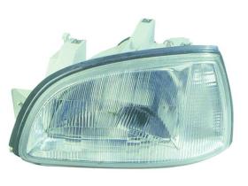 JUMASA 38014076 - FARO IZQUIERDO MANUAL/ELECTRICO H4+PY21W+W5W RENAULT CLIO I