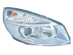 JUMASA 38024092 - FARO DERECHO ELECTRICO H1+D2S+PY21W+W5W ->2004 RENAULT SCENI