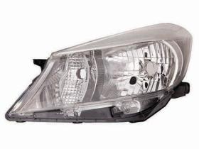 JUMASA 38015101 - FARO IZQUIERDO ELECTRICO H4+PY21W+W5W MARCO GRIS TIPO K TOYO