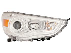 JUMASA 38322108 - FARO DERECHO ELECTRICO BASE CROMADA H7+HB3 MITSUBISHI ASX (G