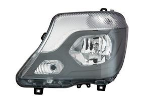 JUMASA 38012056 - FARO LUZ DE DIA IZQUIERDO ELECTRICO CON MOTOR/BASE NEGRA H7+