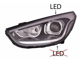JUMASA 38331674 - FARO IZQUIERDO LED ELECTRICO HIR2+PY21W BASE NEGRA TIPO SAM