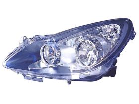 JUMASA 38013054 - FARO IZQUIERDO ELECTRICO CON MOTOR/BASE NEGRA H1+H7+PY21W+W5