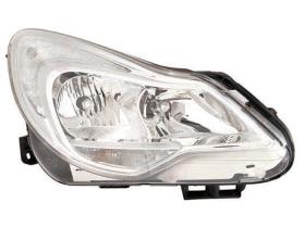 JUMASA 38343054 - FARO LUZ DE DIA DERECHO ELECTRICO CON MOTOR/BASE CROMADA H1+
