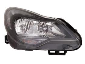 JUMASA 38363054 - FARO LUZ DE DIA DERECHO ELECTRICO CON MOTOR/BASE NEGRA H1+H7