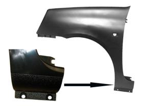 JUMASA 08314058 - ALETA DELANTERA IZQUIERDA 1.2/1.6 RENAULT CLIO II (BB0/1/2,