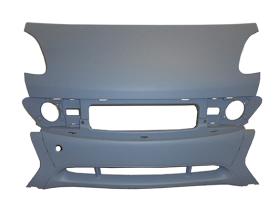 JUMASA 25304602 - CENTRO PARACHOQUES DELANTERO IMPRIMADO SMART CITY-COUPé / FO