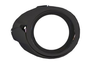 JUMASA 23021504 - CERQUILLO FARO ANTINIEBLA DERECHO NEGRO FORD FIESTA VI (07/2