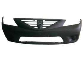 JUMASA 25031291 - PARACHOQUES DELANTERO NEGRO SIN AGUJEROS ANTINIEBLA DACIA LO