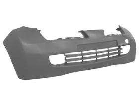 JUMASA 25332624 - PARACHOQUES DELANTERO IMPRIMADO CON AGUJEROS ANTINIEBLA NISS