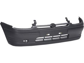 JUMASA 25033040 - PARACHOQUES DELANTERO REJILLA ABIERTA SIN SPOILER NEGRO OPEL