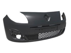 JUMASA 25034084 - PARACHOQUES DELANTERO NEGRO CON REFUERZO SUPERIOR BASIC RENA