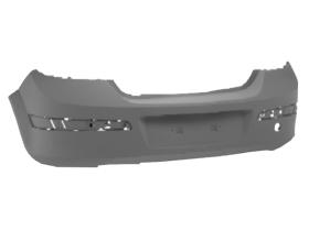 JUMASA 25403062 - PARACHOQUES TRASERO IMPRIMADO 5 PUERTAS OPEL ASTRA H 3/5 PUE