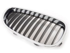JUMASA 21320540 - REJILLA DERECHA BORDE CROMADO LAMAS NEGRAS BMW 5 (E60) / 5 T