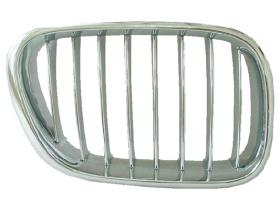 JUMASA 21020550 - REJILLA DERECHA MARCO CROMADO/LAMAS GRIS PLATA BMW X5 (E53)