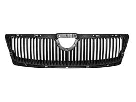JUMASA 21034717 - REJILLA FRENTE NEGRA SKODA OCTAVIA II (1Z3) (04/2004 - 01/20