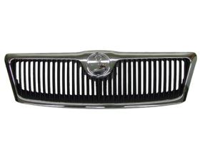 JUMASA 21004717 - REJILLA FRENTE CON MARCO CROMADO SKODA OCTAVIA II (1Z3) (04/
