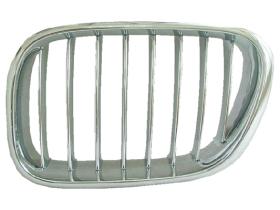 JUMASA 21010550 - REJILLA IZQUIERDA MARCO CROMADO/LAMAS GRIS PLATA BMW X5 (E53