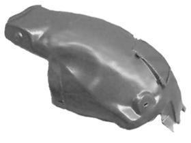 JUMASA 08743062 - GUARDABARROS DELANTERO DERECHO PARTE DELANTERA OPEL ASTRA H