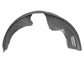 JUMASA 08711509 - GUARDABARROS DELANTERO IZQUIERDO FORD FUSION (JU) (06/2002 -