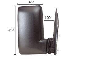 JUMASA 54021695 - ESPEJO DERECHO CON ANGULO MUERTO, MANUAL, CONVEXO, BRAZO COR