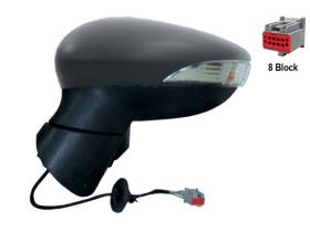 JUMASA 54311504 - ESPEJO IZQUIERDO ELECTRICO, ASFERICO, IMPRIMADO, CON INTERMI