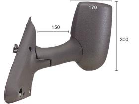 JUMASA 54411544 - ESPEJO IZQUIERDO ELECTRICO, CONVEXO, TERMICO, BRAZO LARGO (1